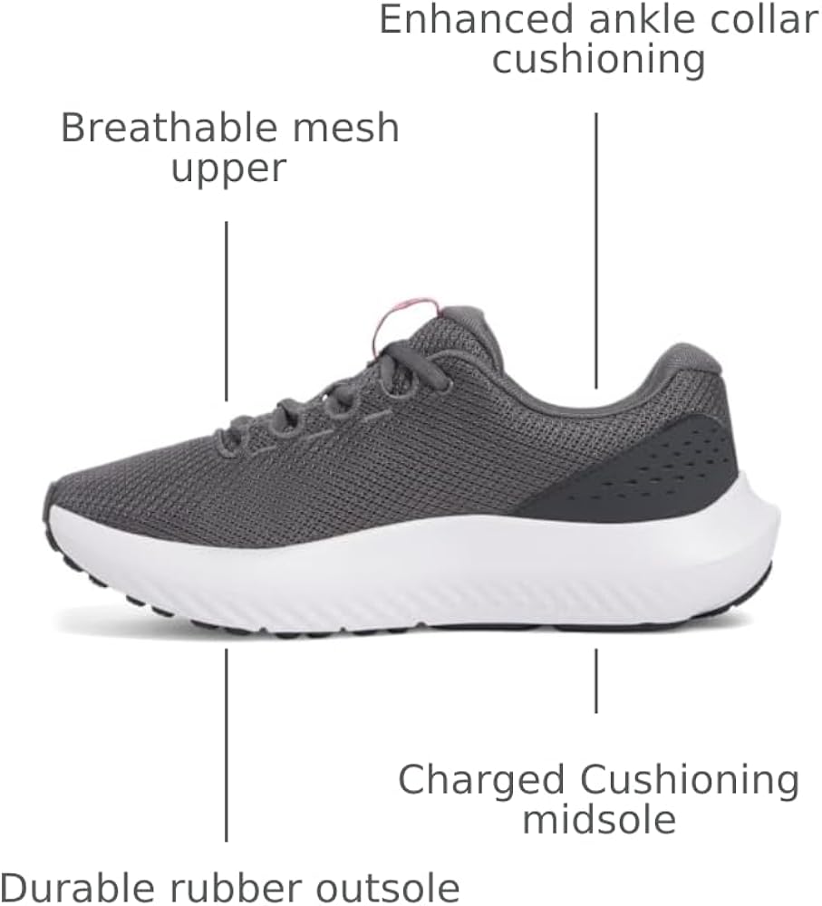 Amazon.com | Under Armour Women's Charged Surge 4, (025